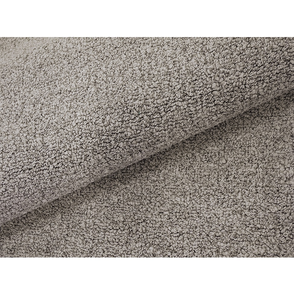 Tapete Tufting Paradise Lua Nova Retangular Bouclé (400x500) Cinza