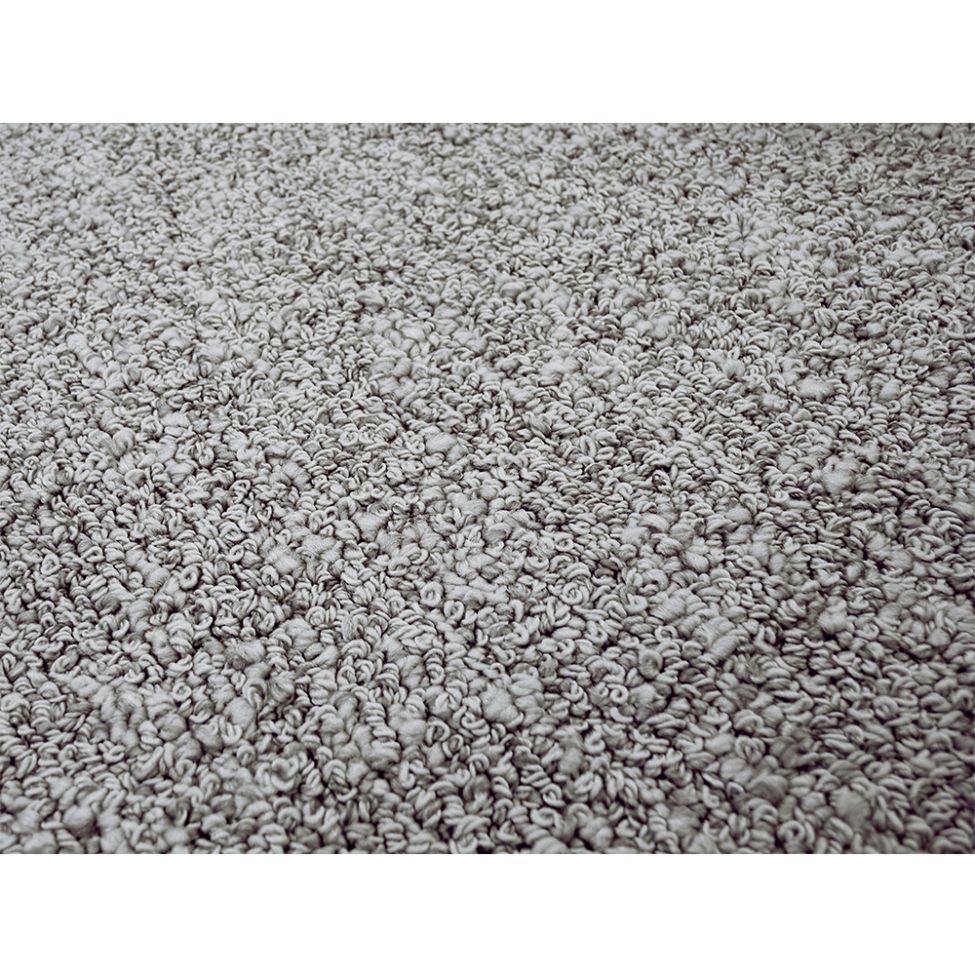 Tapete Tufting Paradise Retangular Polipropileno (400x600) Prata