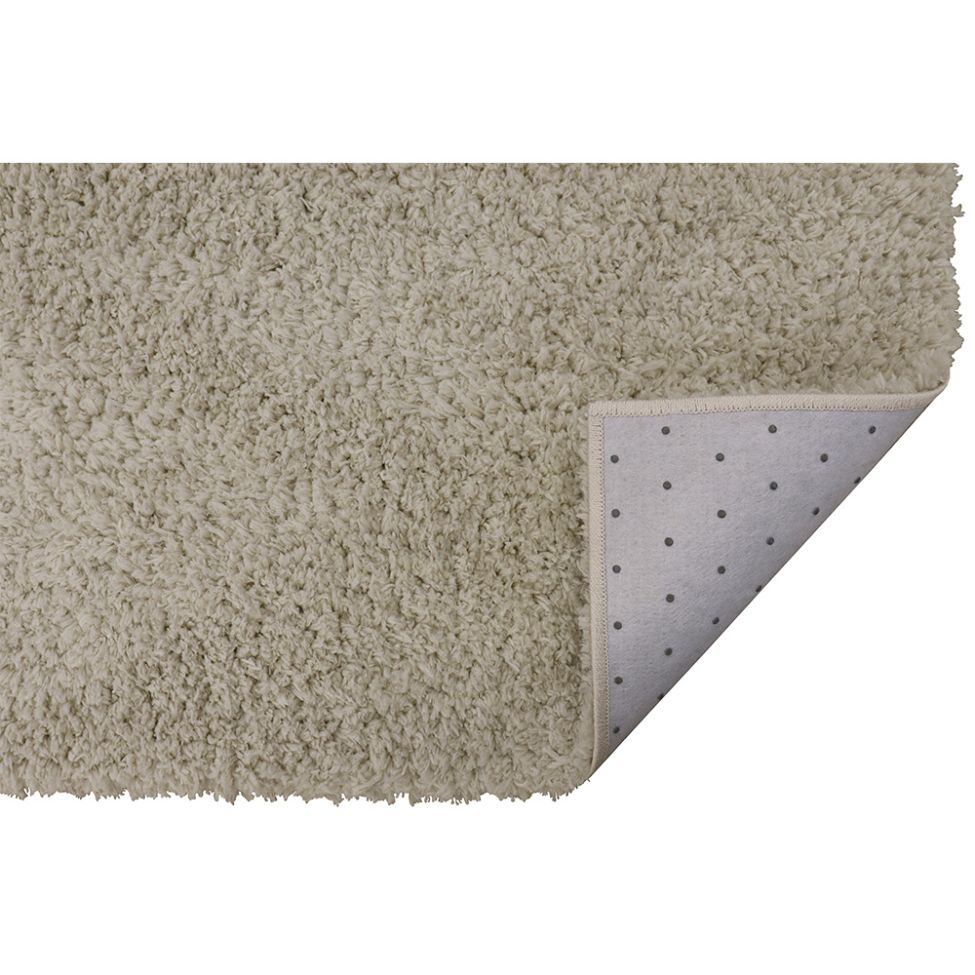 Tapete Tufting Poodle Retangular Poliéster (100x150) Bege