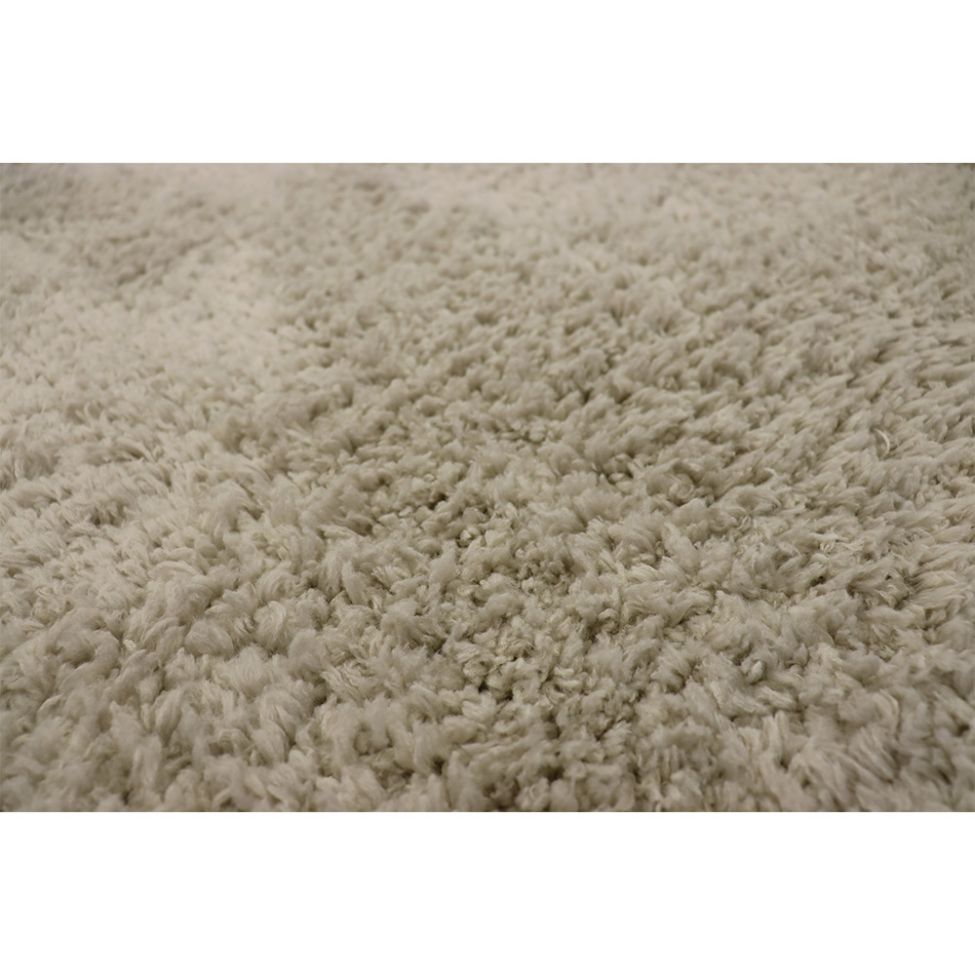 Tapete Tufting Poodle Retangular Poliéster (100x150) Bege