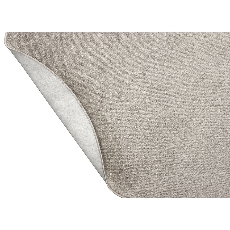 Tapete Tufting Relex Redondo Veludo (190x190) Marfim