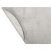 Tapete Tufting Relex Redondo Veludo (190x190) Prata