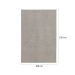 Tapete Tufting Relex Retangular Veludo (100x150) Gelo
