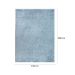Tapete Tufting Relex Retangular Veludo (150x200) Azul Claro