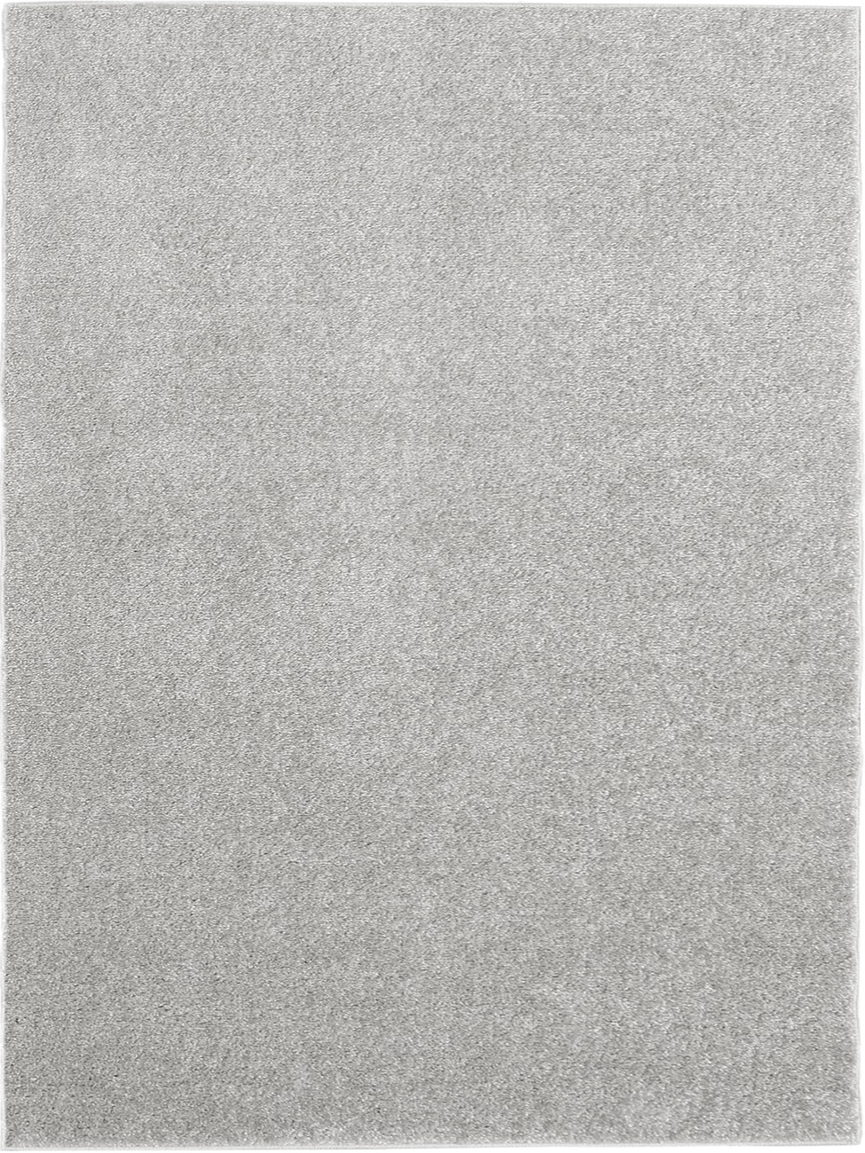 Tapete Tufting Relex Retangular Veludo (150x200) Prata