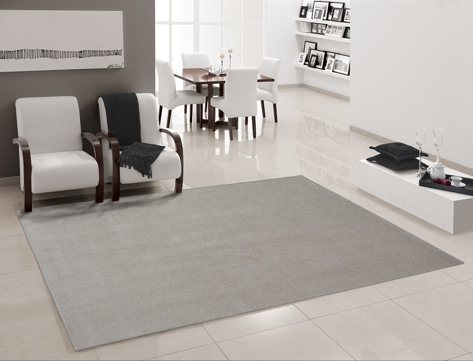 Tapete Tufting Relex Retangular Veludo (200x250) Gelo