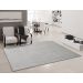 Tapete Tufting Relex Retangular Veludo (200x250) Prata