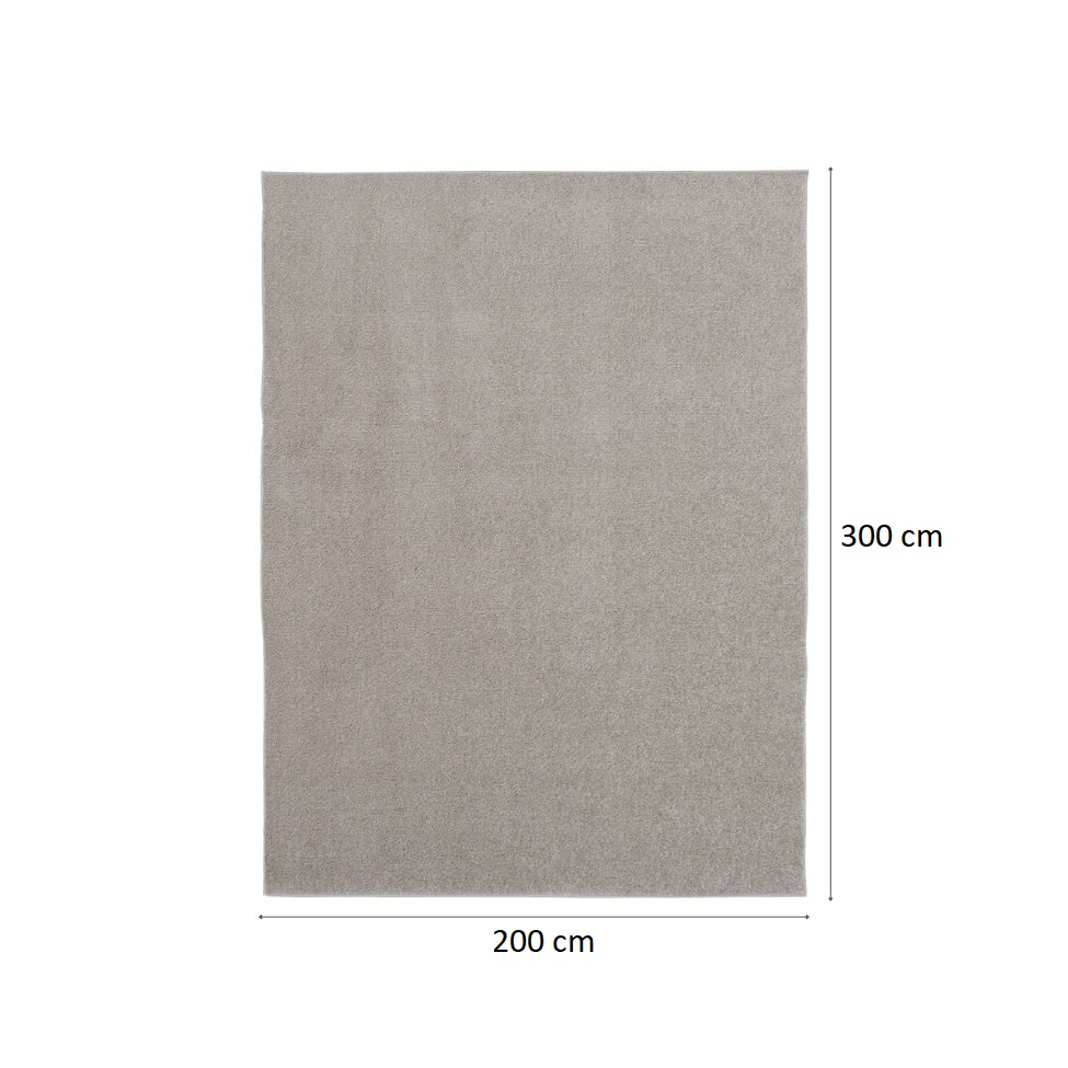 Tapete Tufting Relex Retangular Veludo (200x300) Gelo