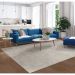 Tapete Tufting Relex Retangular Veludo (200x300) Marfim