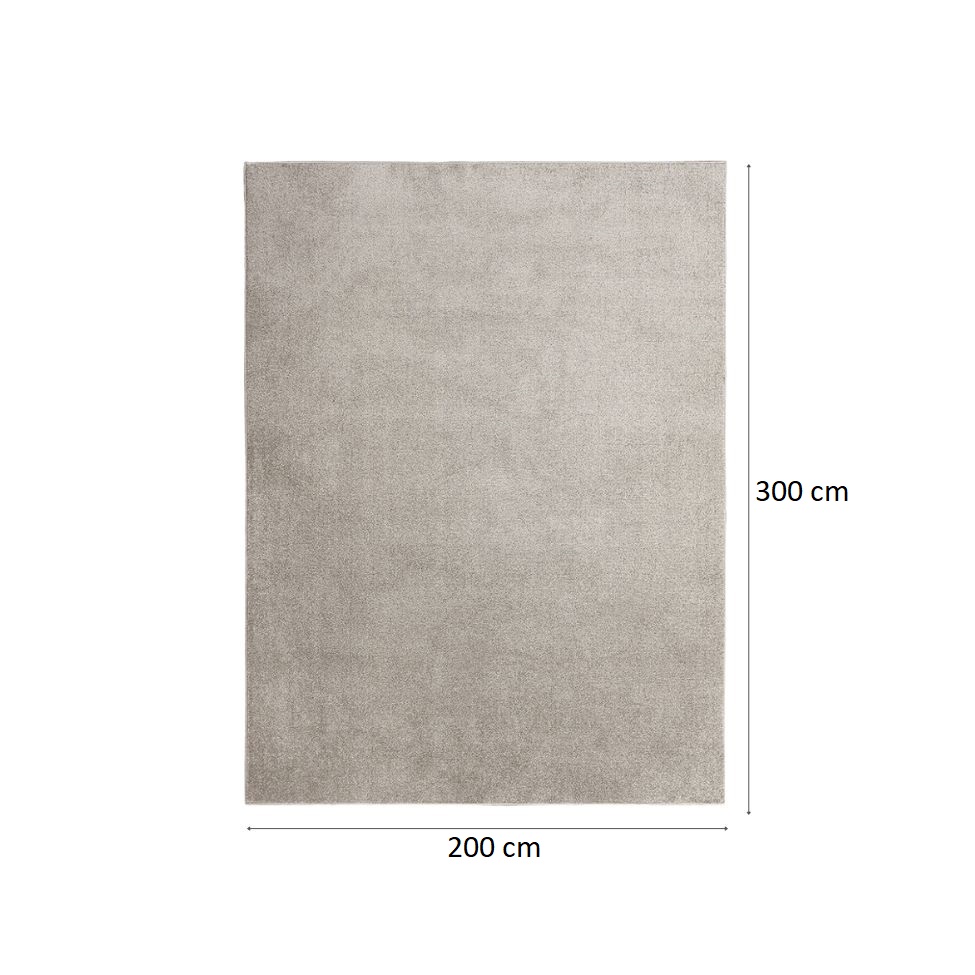 Tapete Tufting Relex Retangular Veludo (200x300) Marfim