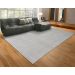 Tapete Tufting Relex Retangular Veludo (200x300) Prata
