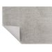 Tapete Tufting Relex Retangular Veludo (200x300) Prata