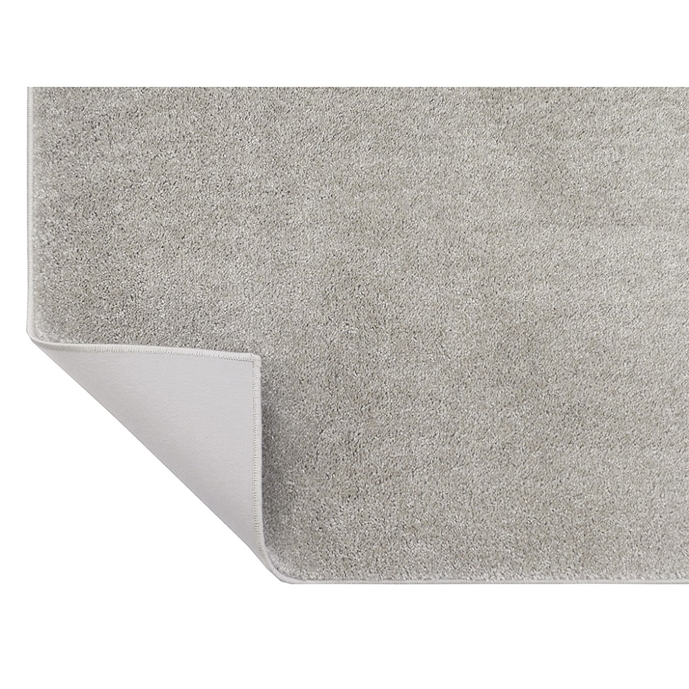 Tapete Tufting Relex Retangular Veludo (200x300) Prata