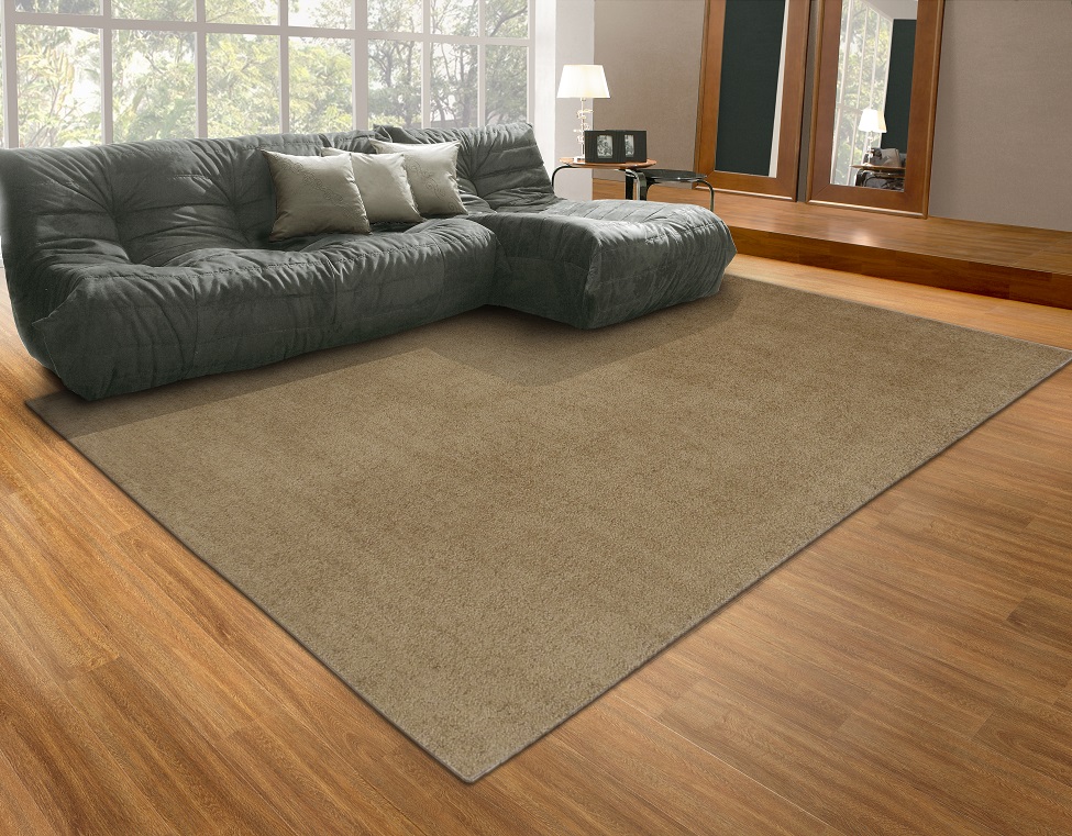 Tapete Tufting Relex Retangular Veludo (200x300) Trigo