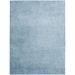 Tapete Tufting Relex Retangular Veludo (300x400) Azul Claro