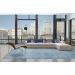 Tapete Tufting Relex Retangular Veludo (300x400) Azul Claro