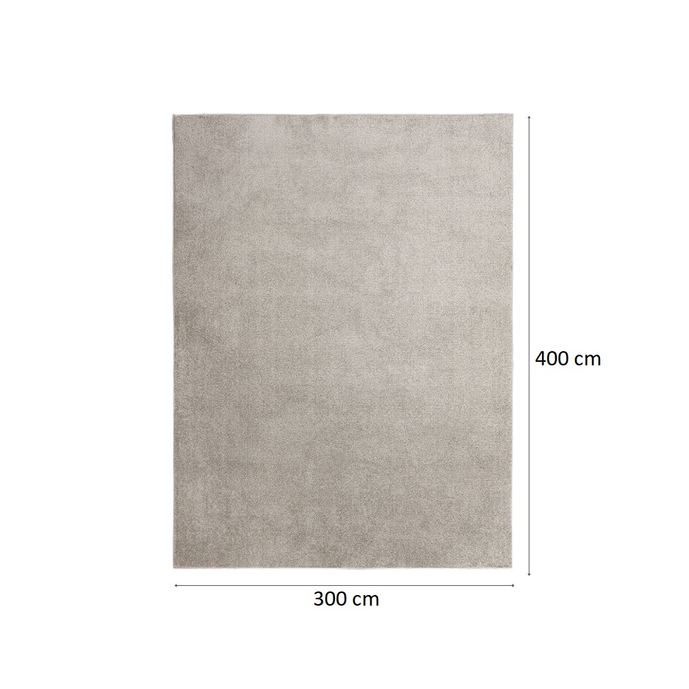 Tapete Tufting Relex Retangular Veludo (300x400) Marfim