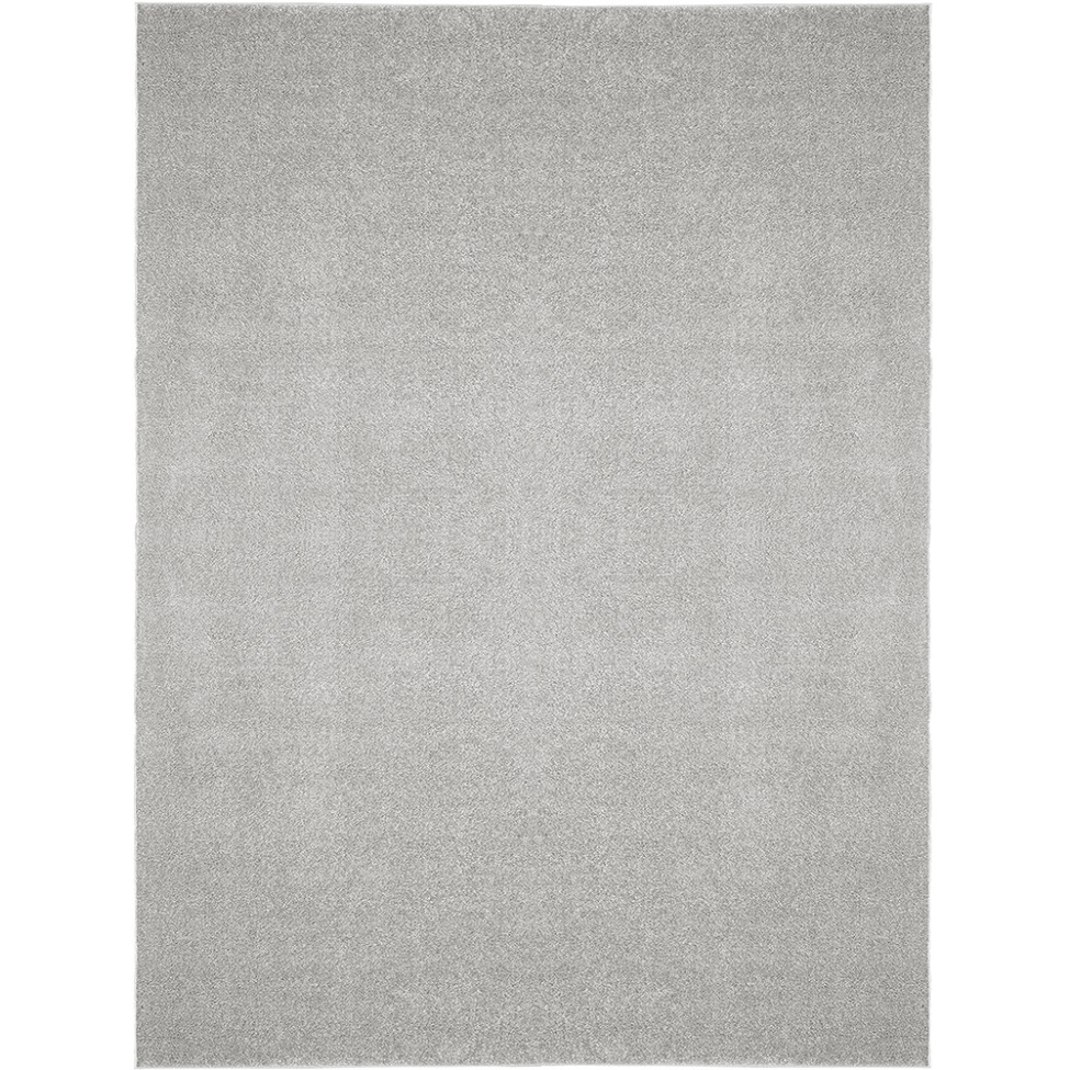 Tapete Tufting Relex Retangular Veludo (300x400) Prata