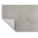 Tapete Tufting Relex Retangular Veludo (300x400) Prata