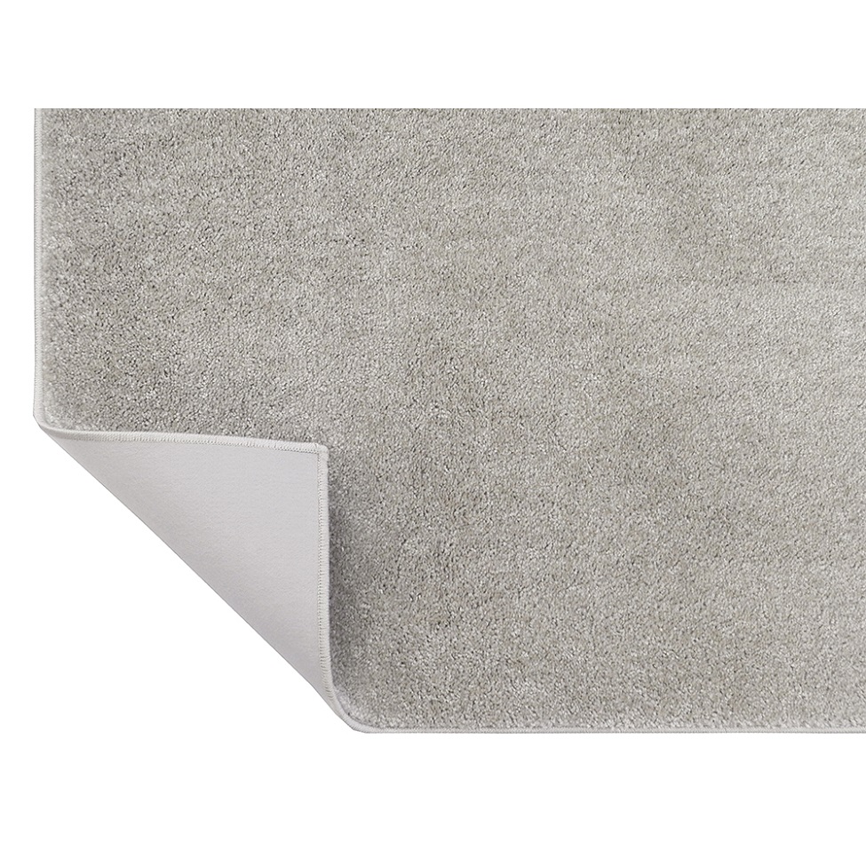 Tapete Tufting Relex Retangular Veludo (300x400) Prata