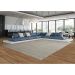 Tapete Tufting Relex Retangular Veludo (400x500) Gelo