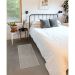 Tapete Tufting Relex Retangular Veludo (50x100) Gelo