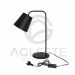 Abajur Ravena 1 Lamp. E27 Preto
