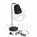 Abajur Ravena 1 Lamp. E27 Preto