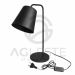 Abajur Ravena 1 Lamp. E27 Preto