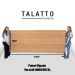 Painel Ripado Versátil Horizontal: 01 unid. 110x270cm larg.