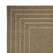 Tapete Bali Singelo Retangular Polipropileno 50x100 cm Marrom