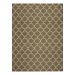 Tapete Bali Vinter Retangular Polipropileno (200x250) Marrom Escuro