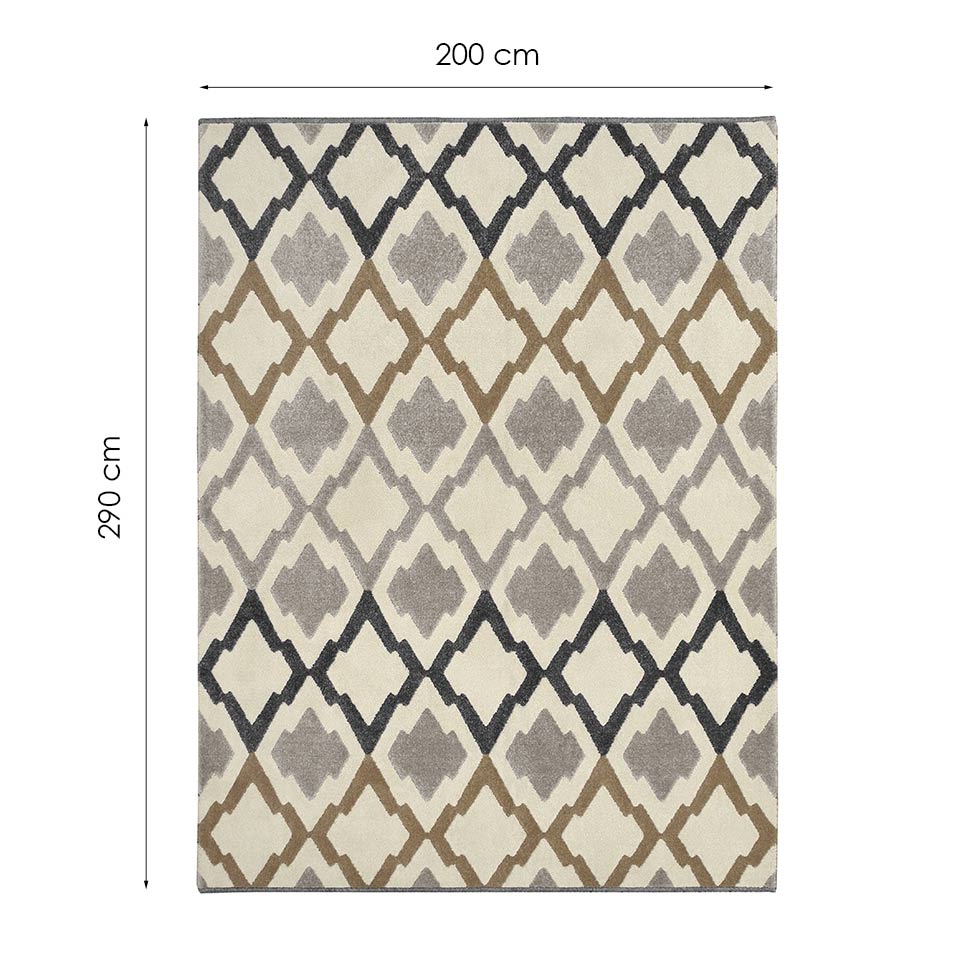 Tapete Classe A  Retangular Polipropileno 200x290 Splendor