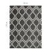 Tapete Classe A Griss Retangular Polipropileno 66x120 cm Preto
