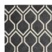 Tapete Classe A Griss Retangular Polipropileno 66x120 cm Preto