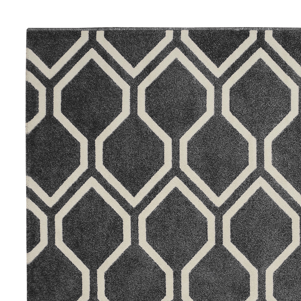 Tapete Classe A Griss Retangular Polipropileno 66x120 cm Preto