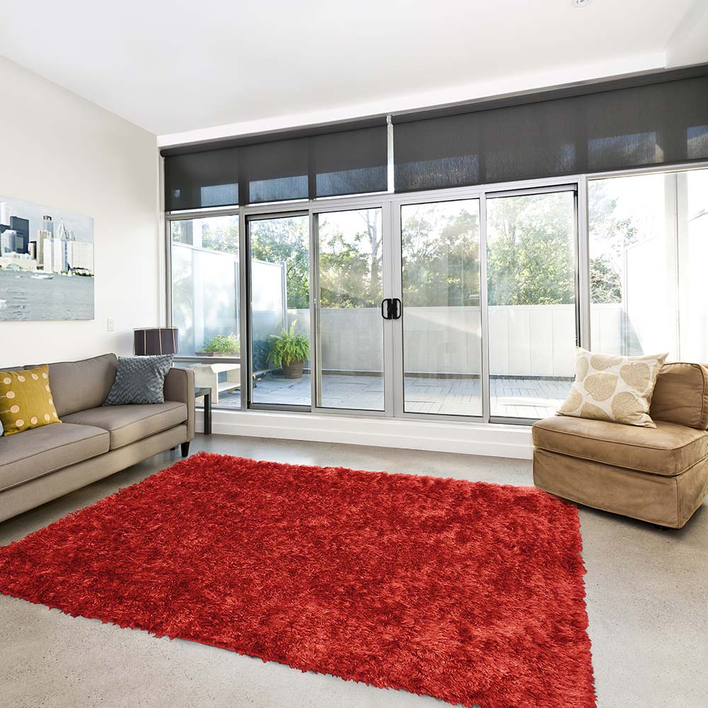 Tapete Felpudo Talismã Vermelho 1,00X1,50M - São Carlos