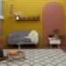 Tapete Herat Export Retangular Polipropileno (200x250) Marrom Claro