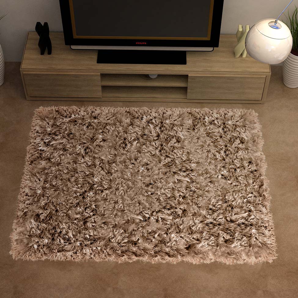 Tapete Joy Retangular Poliéster (150x200cm) Citrino