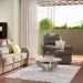 Tapete Joy Retangular Poliéster (150x200cm) Cristal