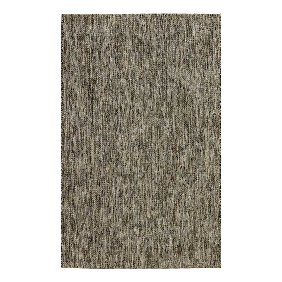 Tapete New Bouclê Retangular Poliéster (100x160cm) Chumbo