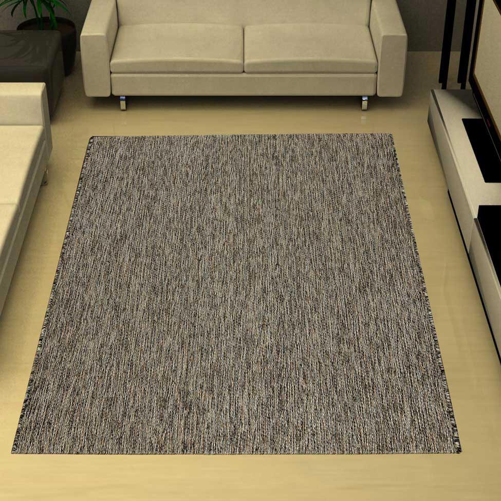 Tapete New Bouclê Retangular Poliéster (200x300cm) Chumbo