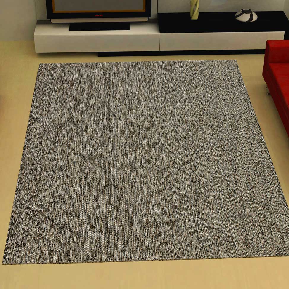 Tapete New Bouclê Retangular Poliéster (250x350cm) Chumbo