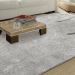 Tapete Para Sala de Estar Foffo 2,00x3,00 Platina G57 - Tapetes São Carlos