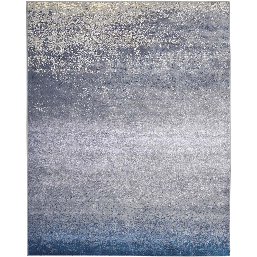 Tapete São Carlos Supreme Água 1,50X2,00M Azul-Bege-Cinza