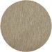 Tapete Sisal New Bouclê Palha Bege 1,40M Redondo