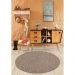 Tapete Sisal New Bouclê Piaui Bege 1,40M Redondo
