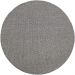 Tapete Sisal New Bouclê Vulcan Cinza 1,40M Redondo
