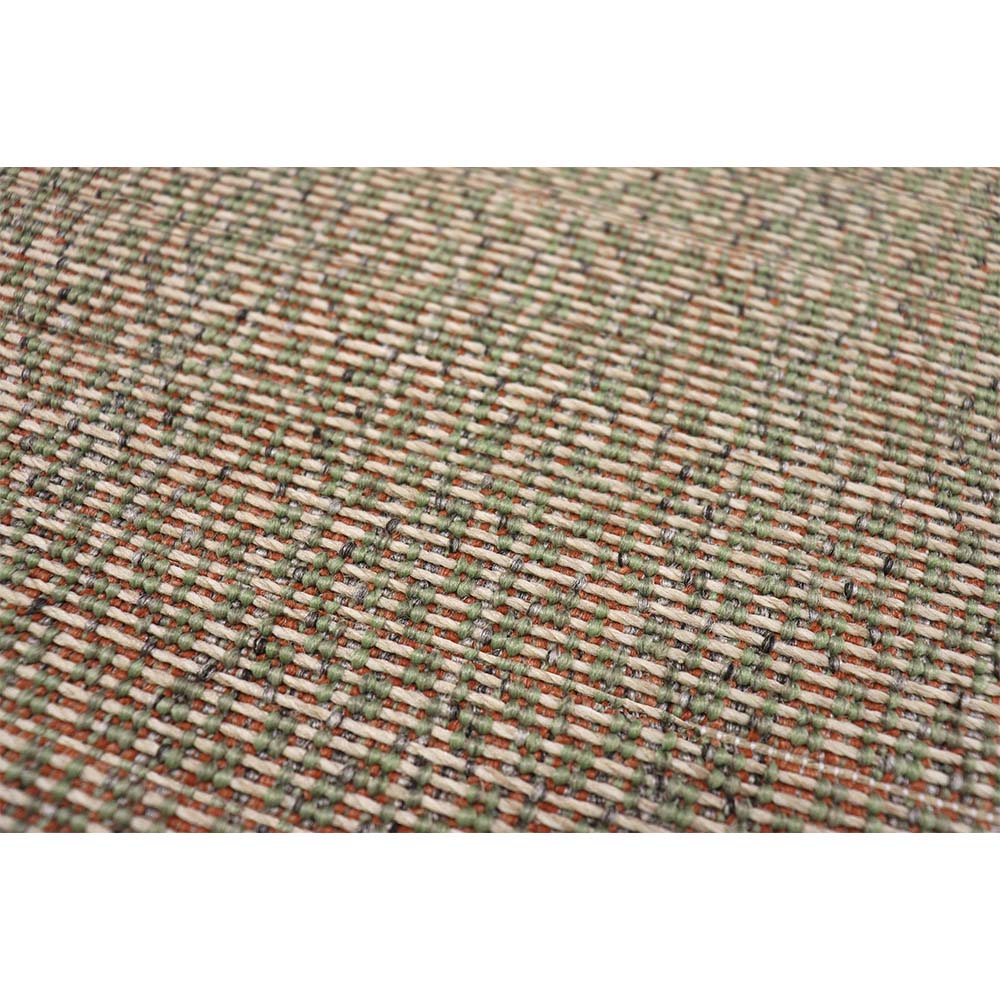 Tapete Sisal New Colors Colore Marrom-Verde 2,00X2,50M