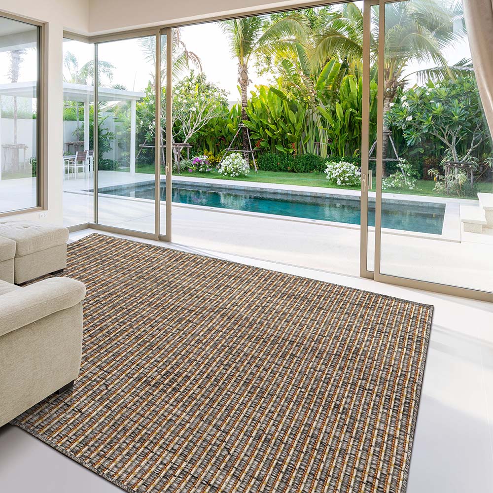 Tapete Sisal New Colors Studio Marrom 2,00X2,50M